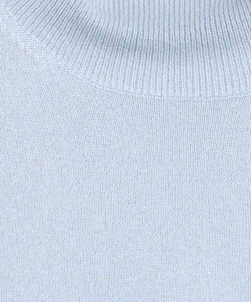 GALERIE VIE（ギャルリー ヴィー）の「スコットランドカシミヤ タートルネックプルオーバー（ニット/セーター・レディース・サックスブルー/ライトピンク/ミント/ラベンダー・FREE）」の6枚目の写真