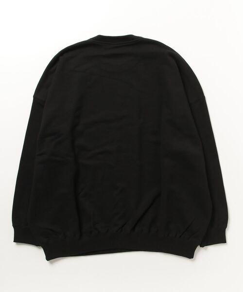 Mag.（マグ）の「【CROSS & STITCH】レギュラーウェイト 10oz 裏毛ビッグシルエット スウェット（スウェット・メンズ・サンドベージュ/ブラック/ヘザーグレー・X-LARGE/MEDIUM/LARGE）」の4枚目の写真