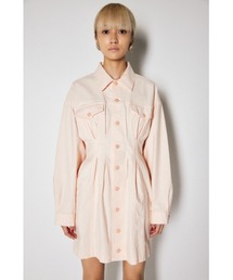 COTTON SHIRT MINI ドレス