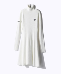 CPGGOLF ワンピース CPG GOLF（シーピージーゴルフ）の「High Neck Flare Knit Dress