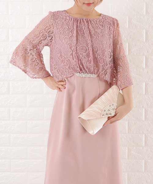 Lace Ladies(レースレディース)の「パールプリーツ 2wayクラッチバッグ(クラッチバッグ・レディース・ブラック/ピンク/シルバー/ベージュ・FREE)」の10枚目の写真