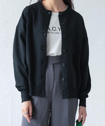 スポンジニットカーディガン