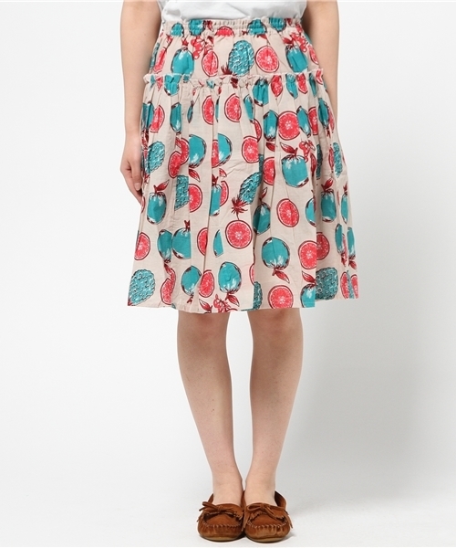 チャイハネ（チャイハネ）の「【チャイハネ】サーナフレアーミニスカート（スカート・レディース・ホワイト/ピンク/ブルー/イエロー・FREE）」の8枚目の写真