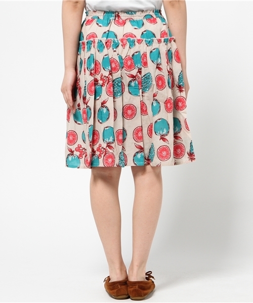 チャイハネ（チャイハネ）の「【チャイハネ】サーナフレアーミニスカート（スカート・レディース・ホワイト/ピンク/ブルー/イエロー・FREE）」の12枚目の写真