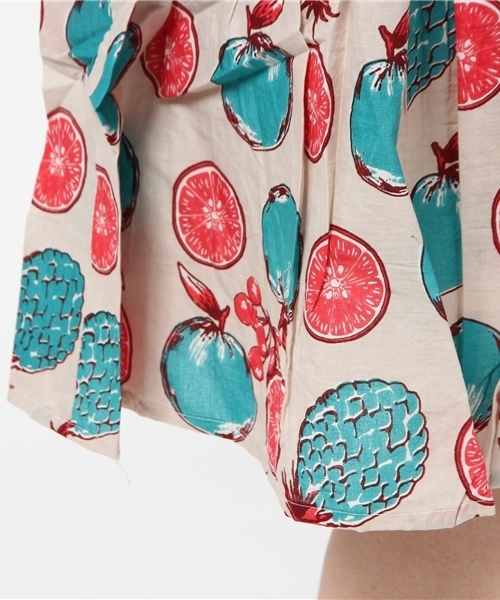 チャイハネ（チャイハネ）の「【チャイハネ】サーナフレアーミニスカート（スカート・レディース・ホワイト/ピンク/ブルー/イエロー・FREE）」の14枚目の写真