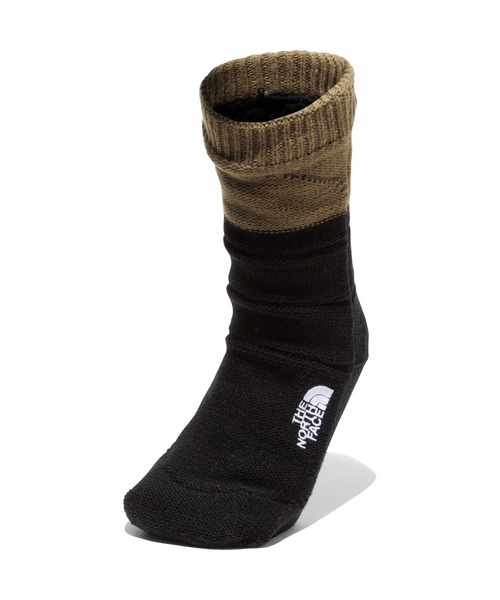 THE NORTH FACE（ザノースフェイス）の「ザ・ノースフェイス / ヌプシ ブーティ ソックス（ユニセックス） NN82233（ソックス/靴下・メンズ・グリーン系その他/レッド系その他/ブラウン系その他/イエロー×ブラック/オリーブ系/ブラック/ブラウン系その他2/レッド系その他2/ブラウン系その他3/グレー系その他・SMALL/MEDIUM）」の6枚目の写真