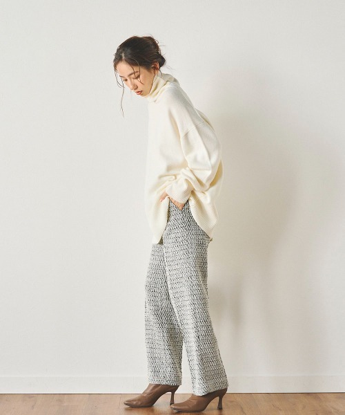 Droite lautreamont ウールタートルネックニットプルオーバー Droite lautreamont（ドロワットロートレアモン）の「ウール