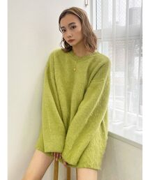 EMODA | ルーズダウニーニット(ニット/セーター)