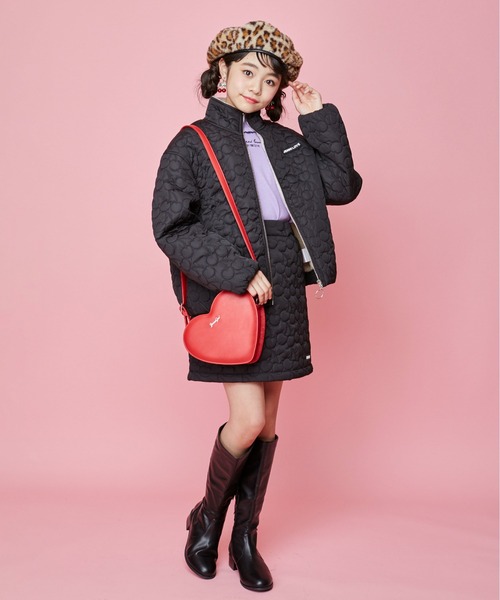 JENNI（ジェニィ）の「ハートショルダーバッグ（ショルダーバッグ・キッズ・ブラック/レッド/ピンク・F）」の7枚目の写真