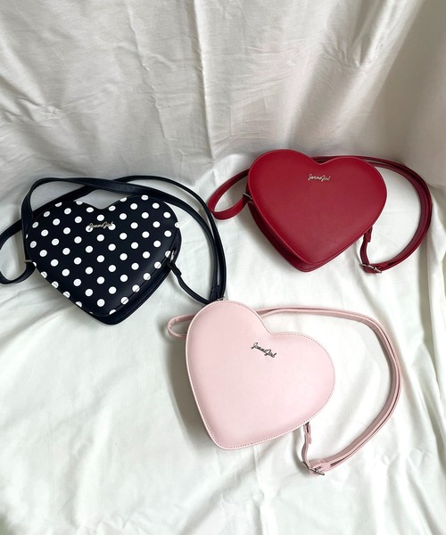 JENNI（ジェニィ）の「ハートショルダーバッグ（ショルダーバッグ・キッズ・ブラック/レッド/ピンク・F）」の21枚目の写真