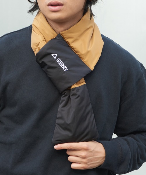 GERRY(ジェリー)の「【GERRY】REPREVE中綿差し込みマフラー M1069 YMY(マフラー・メンズ・ベージュ/カーキ/ブラック/カーキ系2/グレー/ベージュ系2・FREE)」の9枚目の写真