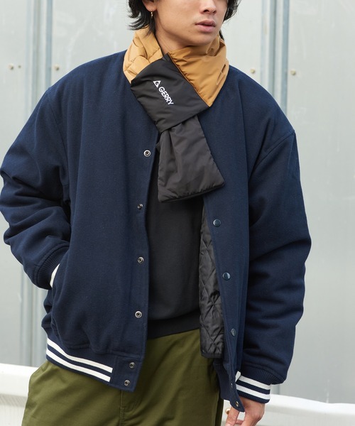 GERRY(ジェリー)の「【GERRY】REPREVE中綿差し込みマフラー M1069 YMY(マフラー・メンズ・ベージュ/カーキ/ブラック/カーキ系2/グレー/ベージュ系2・FREE)」の8枚目の写真