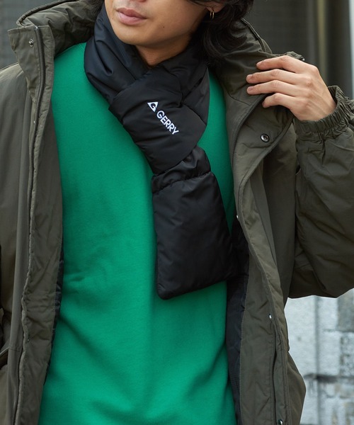 GERRY(ジェリー)の「【GERRY】REPREVE中綿差し込みマフラー M1069 YMY(マフラー・メンズ・ベージュ/カーキ/ブラック/カーキ系2/グレー/ベージュ系2・FREE)」の7枚目の写真
