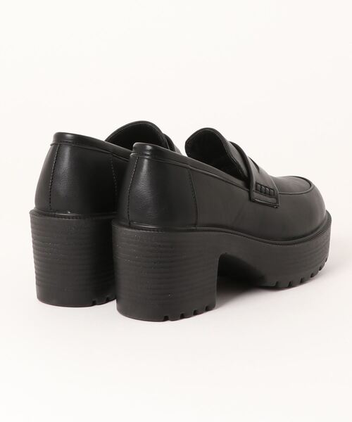 Shoes in Closet(シューズインクローゼット)の「軽量厚底 タンクソール ヒールアップ ローファー 1895(ローファー・レディース・ブラック/ブラック系その他/アイボリー/ダークブラウン/ブラウン系その他・S/M/L/LL/3L/XS)」の20枚目の写真