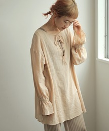 Crisp | クレープレースチュニック(シャツ/ブラウス)