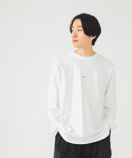 BEAMS（ビームス）の「BEAMS / ミニロゴ ロングスリーブ Tシャツ 23SS