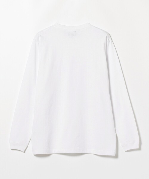 BEAMS（ビームス）の「BEAMS / ミニロゴ ロングスリーブ Tシャツ 23SS（Tシャツ/カットソー・メンズ・ホワイト/グリーン系その他4/ブラック・S/L/M/XL/XX-LARGE）」の18枚目の写真