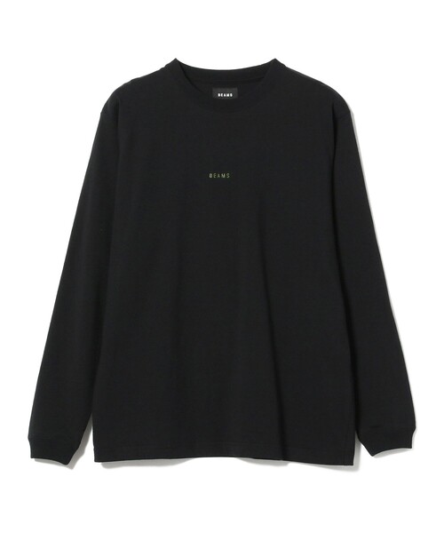 BEAMS（ビームス）の「BEAMS / ミニロゴ ロングスリーブ Tシャツ 23SS（Tシャツ/カットソー・メンズ・ホワイト/グリーン系その他4/ブラック・S/L/M/XL/XX-LARGE）」の20枚目の写真