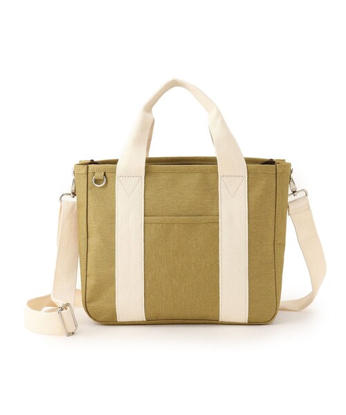 SHOO・LA・RUE（シューラルー）の「◆【撥水】仕切りが動くトートバッグ【2WAY】（トートバッグ・レディース・ブルー/グレー/黄緑系/ブラック・00）」の3枚目の写真