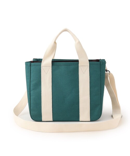 SHOO・LA・RUE（シューラルー）の「◆【撥水】仕切りが動くトートバッグ【2WAY】（トートバッグ・レディース・ブルー/グレー/黄緑系/ブラック・00）」の8枚目の写真