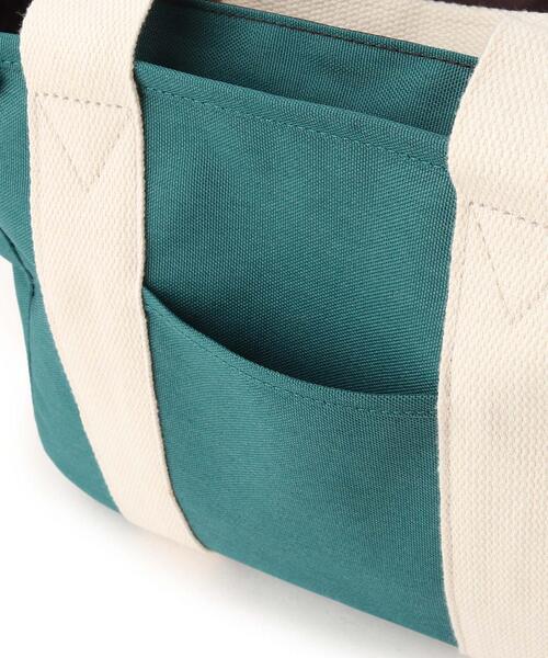 SHOO・LA・RUE（シューラルー）の「◆【撥水】仕切りが動くトートバッグ【2WAY】（トートバッグ・レディース・ブルー/グレー/黄緑系/ブラック・00）」の11枚目の写真