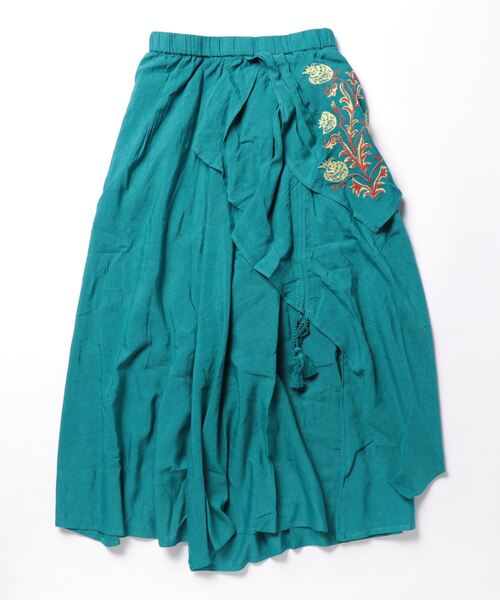 チャイハネ（チャイハネ）の「【チャイハネ】スナール変形ワイドパンツ（その他パンツ・レディース・チャコール/ベージュ/パープル/ブルー・FREE）」の3枚目の写真