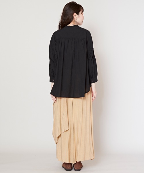 チャイハネ（チャイハネ）の「【チャイハネ】スナール変形ワイドパンツ（その他パンツ・レディース・チャコール/ベージュ/パープル/ブルー・FREE）」の11枚目の写真