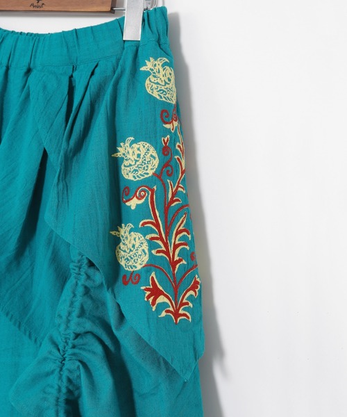 チャイハネ（チャイハネ）の「【チャイハネ】スナール変形ワイドパンツ（その他パンツ・レディース・チャコール/ベージュ/パープル/ブルー・FREE）」の20枚目の写真