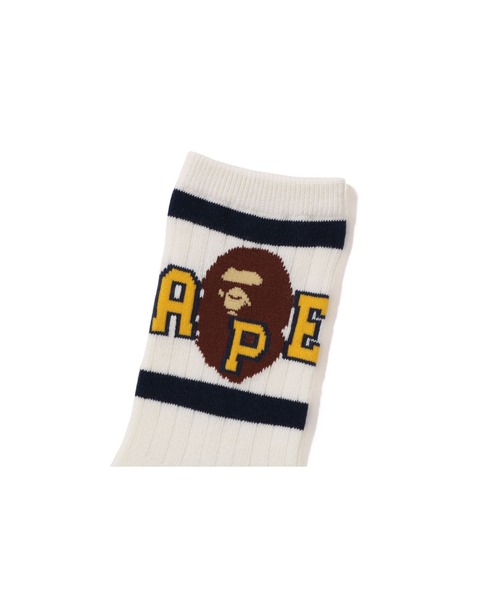 A BATHING APE（アベイシングエイプ）の「APE HEAD LINE RIB