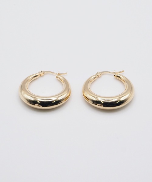 VATSURICA（バツリカ）の「〈VATSURICA〉金属アレルギー対応 / サージカルステンレス / ビッグピアス（ピアス（両耳用）・レディース・シルバー/ゴールド・FREE）」の4枚目の写真