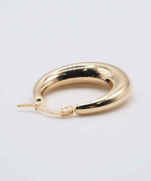 VATSURICA（バツリカ）の「〈VATSURICA〉金属アレルギー対応 / サージカルステンレス / ビッグピアス（ピアス（両耳用）・レディース・シルバー/ゴールド・FREE）」の8枚目の写真