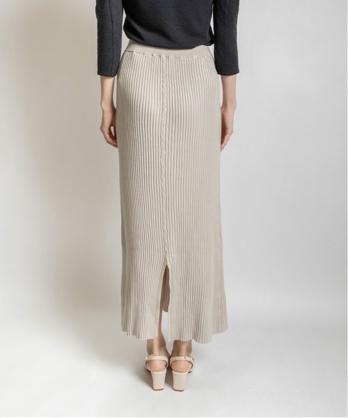 RANDA（ランダ）の「【選べる丈感】リブニットストレートスカート（スカート・レディース・ブラック/グレー/パープル・FREE/TM）」の15枚目の写真