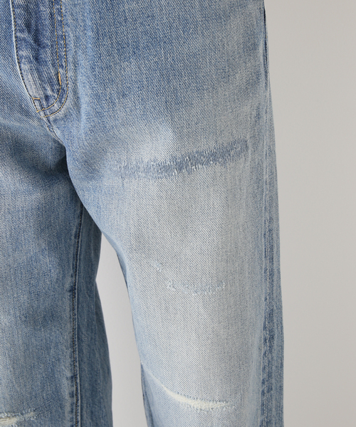 ATTICK BY JOHNBULL/アティック バイ ジョンブル】ワイドデニム