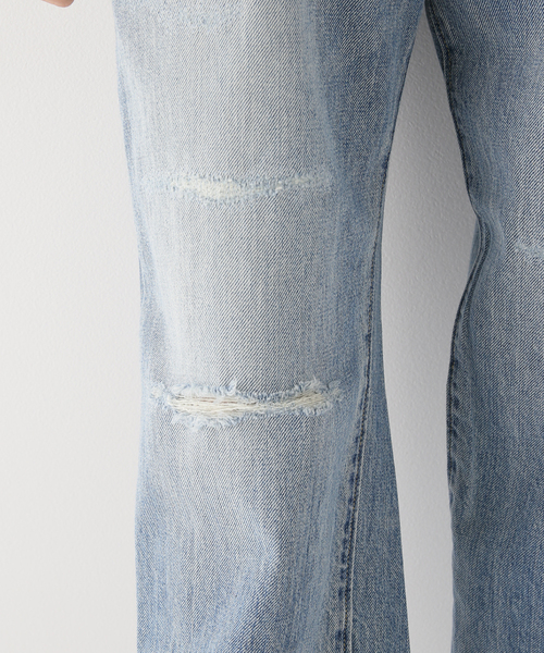 ATTICK BY JOHNBULL/アティック バイ ジョンブル】ワイドデニム