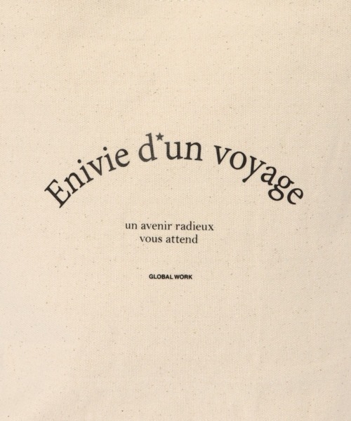 GLOBAL WORK（グローバルワーク）の「シンプル2WAYロゴトート/174896（トートバッグ・レディース・ゼブラ/オフホワイト/ベージュ/レオパード/ブラック・FREE）」の15枚目の写真