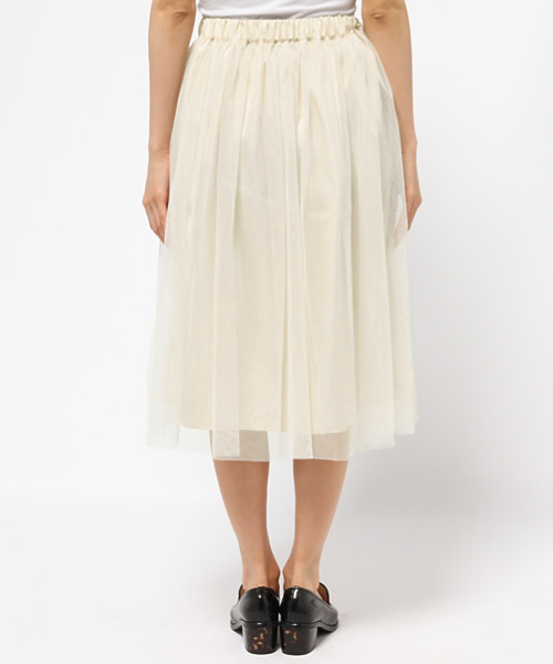 CIAOPANIC TYPY（チャオパニックティピー）の「チュールリバーシブルスカート（スカート・レディース・オフホワイト/グレー/その他21・FREE）」の6枚目の写真