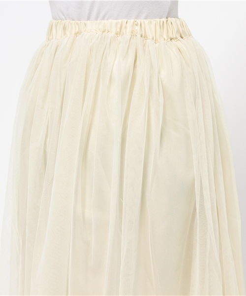 CIAOPANIC TYPY（チャオパニックティピー）の「チュールリバーシブルスカート（スカート・レディース・オフホワイト/グレー/その他21・FREE）」の8枚目の写真
