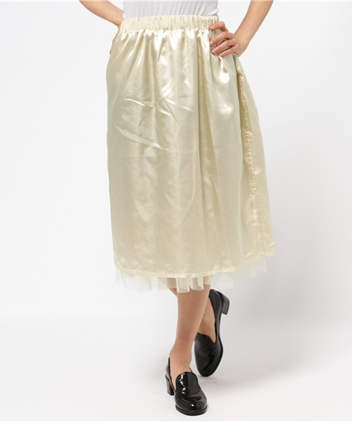 CIAOPANIC TYPY（チャオパニックティピー）の「チュールリバーシブルスカート（スカート・レディース・オフホワイト/グレー/その他21・FREE）」の14枚目の写真