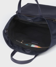 ヒロ☆使用2日 美品 ポールスミス レザー×テスートナイロン ロゴトート④ psm509466.jpg