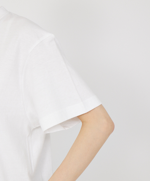 Rouge vif Anna（ルージュヴィフアンナ）の「ランダムロゴTシャツ（Tシャツ/カットソー・レディース・グリーン/チャコールグレー・フリー）」の14枚目の写真