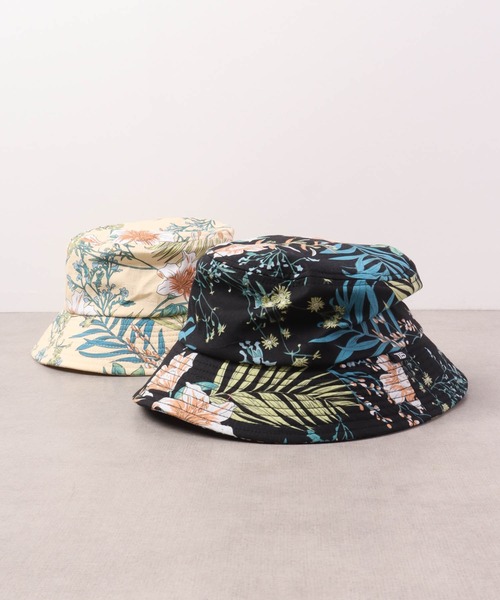 TESTIFY(テスティファイ)の「TESTIFY 花柄ハット リゾート ストリート / Kona Hat(ハット・レディース・ライトベージュ/ブラック・FREE)」の4枚目の写真
