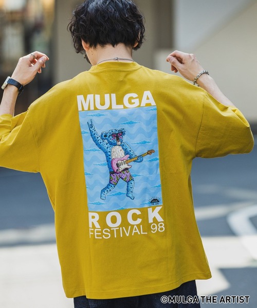 MULGA ライオンデザイン Tシャツ ホワイト L MULGA ライオンデザイン Tシャツ ホワイト M - メルカリ