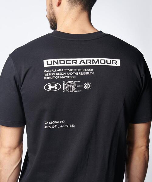 UNDER ARMOUR(アンダーアーマー)の「UAヘビーウエイト コットン ショートスリーブTシャツ 〈マントラ〉(トレーニング/メンズ)(Tシャツ/カットソー・メンズ・ブラック・M/L/XL/XXL/S/3XL)」の2枚目の写真