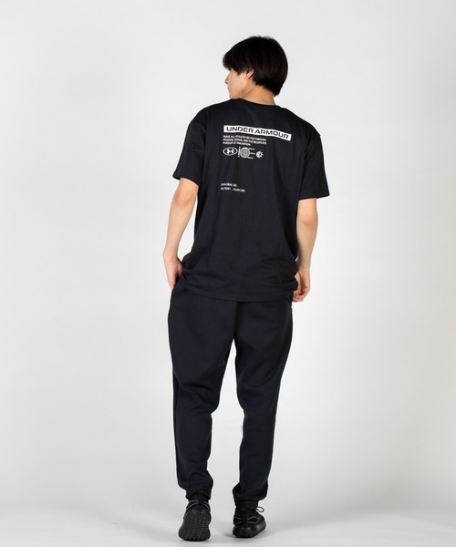 UNDER ARMOUR(アンダーアーマー)の「UAヘビーウエイト コットン ショートスリーブTシャツ 〈マントラ〉(トレーニング/メンズ)(Tシャツ/カットソー・メンズ・ブラック・M/L/XL/XXL/S/3XL)」の9枚目の写真