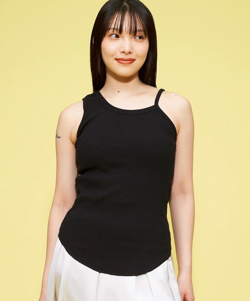 FOREVER 21（フォーエバー トゥエンティーワン）の「アシメテレコタンク（その他トップス・レディース・ブラック/ライトグレー/ホワイト/ブラウン・SMALL/MEDIUM）」の19枚目の写真