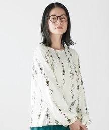 サニークラウズ HOKKOHさんと作った春の花図鑑トップス〈レディース〉