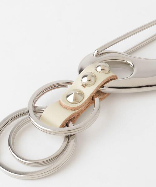 ITEMS URBANRESEARCH(アイテムズ アーバンリサーチ)の「Carabiner Studs KeyHolder(その他小物・メンズ・ブラック/ブラウン/レッド/ホワイト・-)」の11枚目の写真