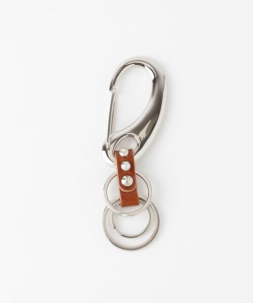 ITEMS URBANRESEARCH(アイテムズ アーバンリサーチ)の「Carabiner Studs KeyHolder(その他小物・メンズ・ブラック/ブラウン/レッド/ホワイト・-)」の8枚目の写真