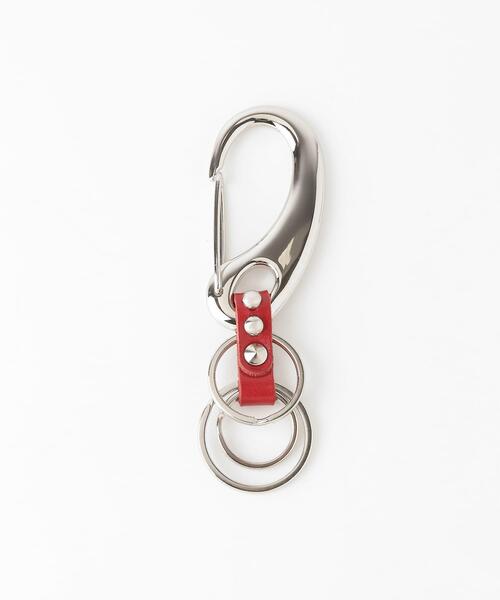 ITEMS URBANRESEARCH(アイテムズ アーバンリサーチ)の「Carabiner Studs KeyHolder(その他小物・メンズ・ブラック/ブラウン/レッド/ホワイト・-)」の5枚目の写真