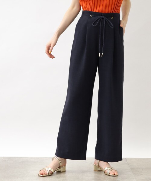 grove（グローブ）の「◆大人の涼し気ロープベルトワイドパンツ（その他パンツ・レディース・ネイビー/ナチュラル/キャメル・02/03/01/04/05）」の11枚目の写真
